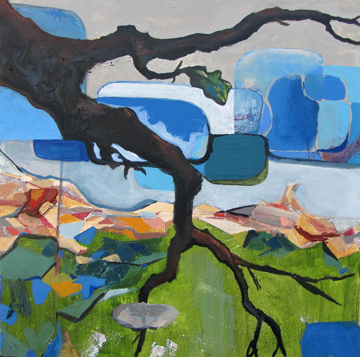 Jordan Quintero, Painting, Contemporary Art, Contemporary Figurative Painting, Mythological Art, Surrealist Art, Urban, Organic, Street Art, Trees, Transformation, Visonary Art