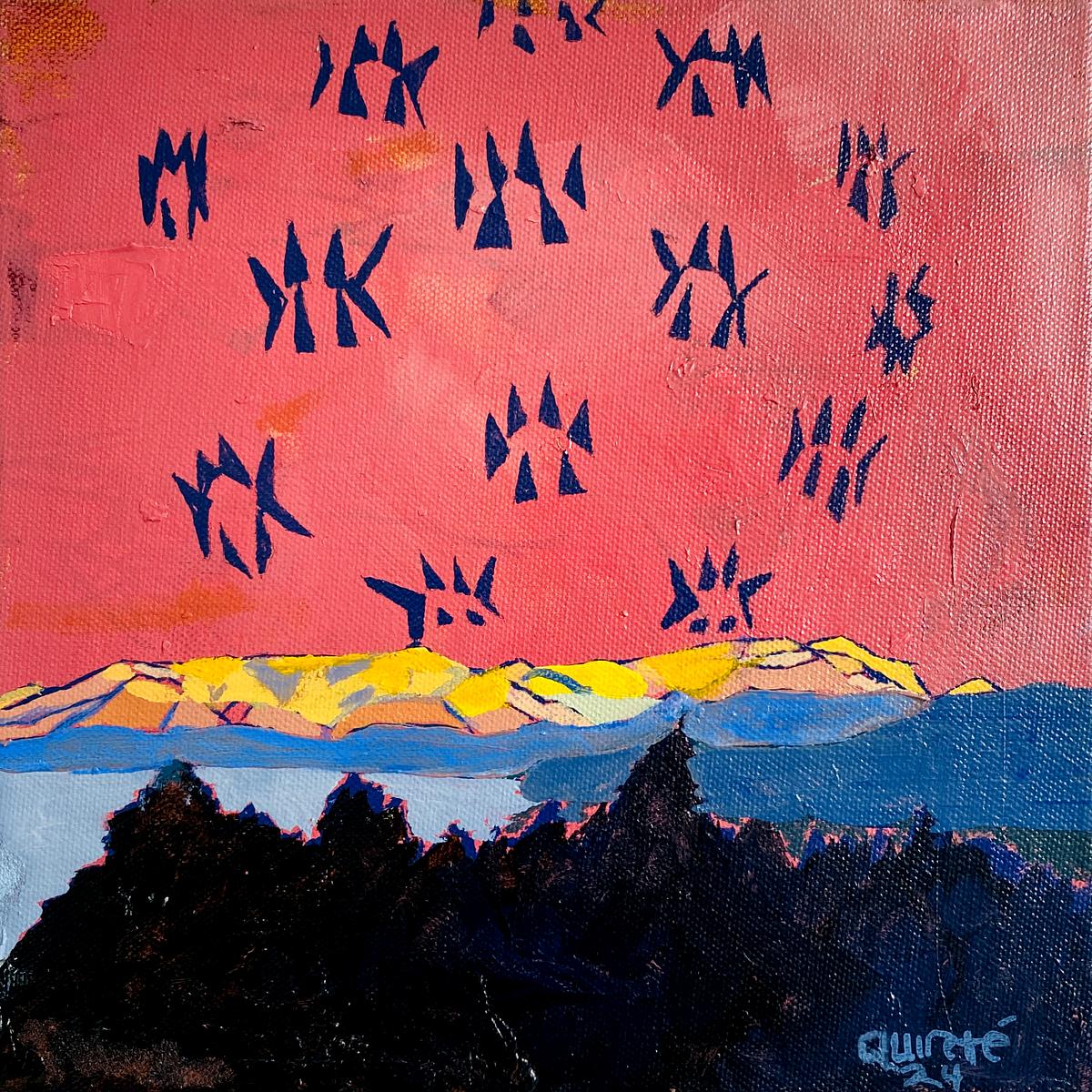 Bear Paws & The Gathering of Ancestors in The Sky & In My Mind