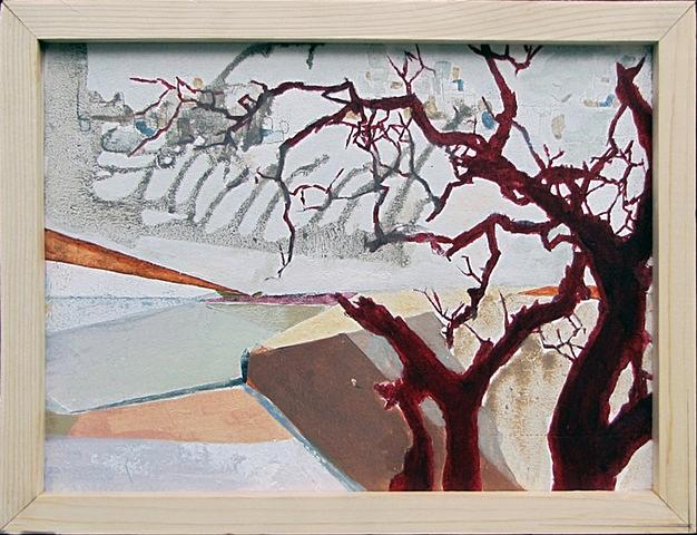 Jordan Quintero, Painting, Contemporary Art, Contemporary Figurative Painting, Mythological Art, Surrealist Art, Urban, Organic, Street Art, Trees, Transformation, Visonary Art