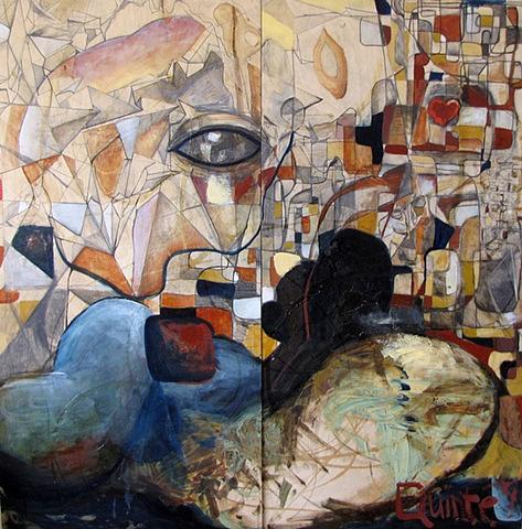 Offering: A Portrait Shaped Painting
